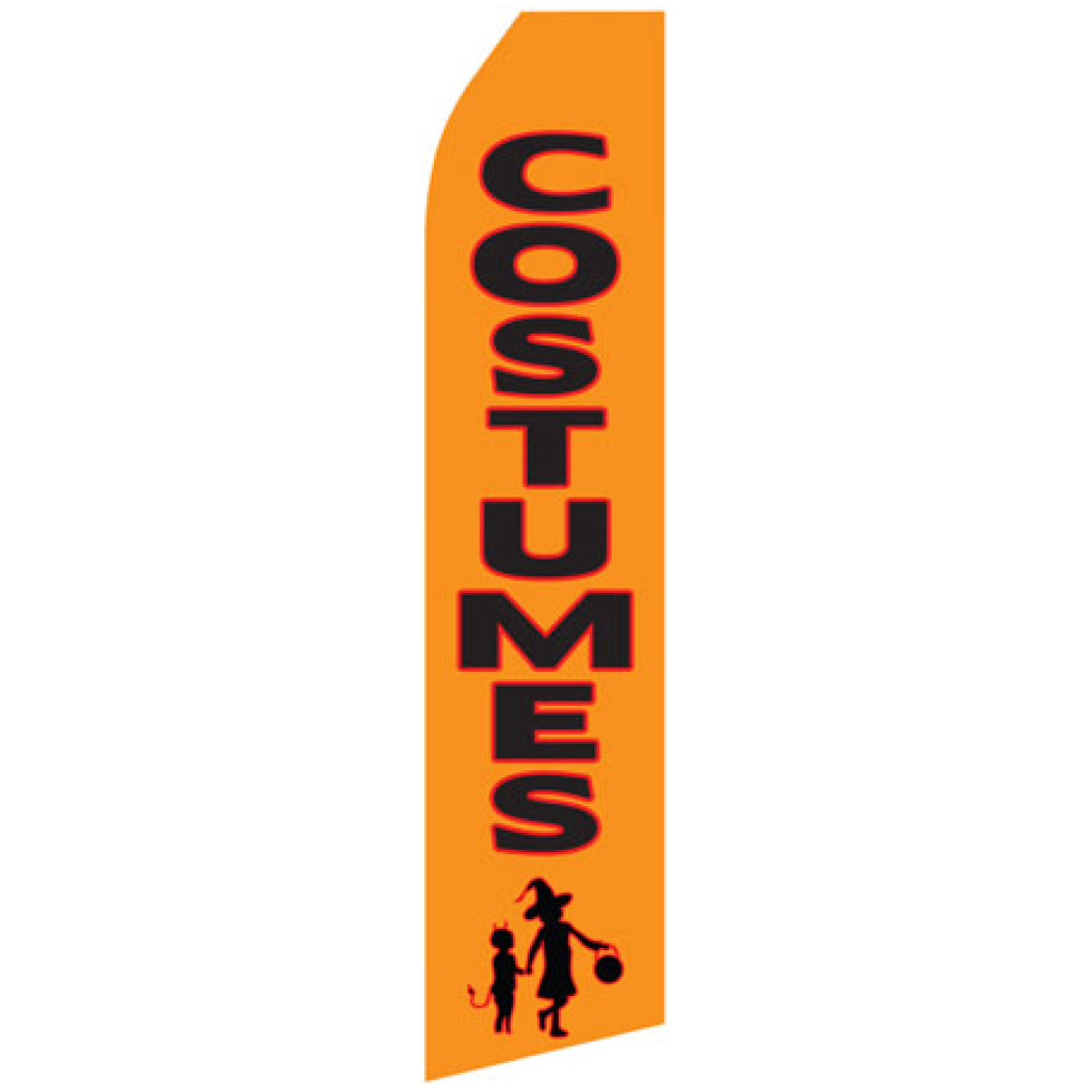 Costumes econo stock feather flag