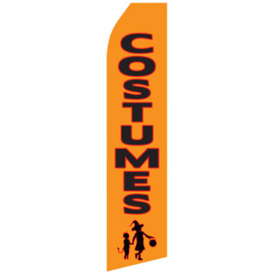 Costumes econo stock feather flag