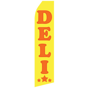 Deli econo stock feather flag