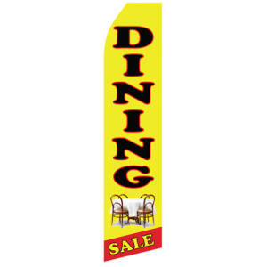 Dining Sale econo stock feather flag