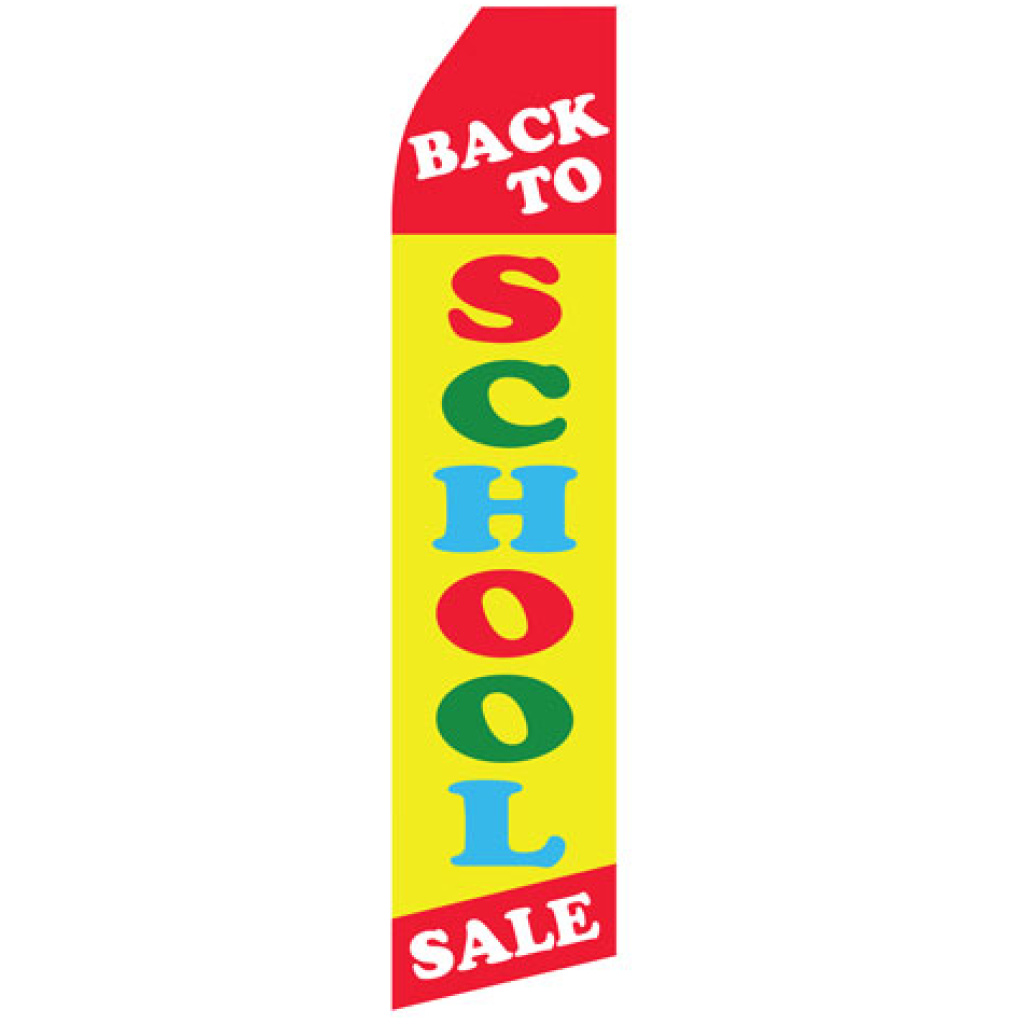 back to school stock flag