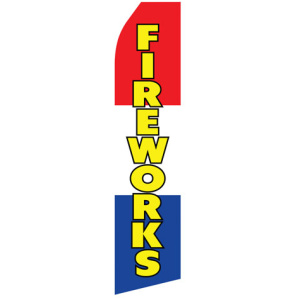 fireworks econo stock flag