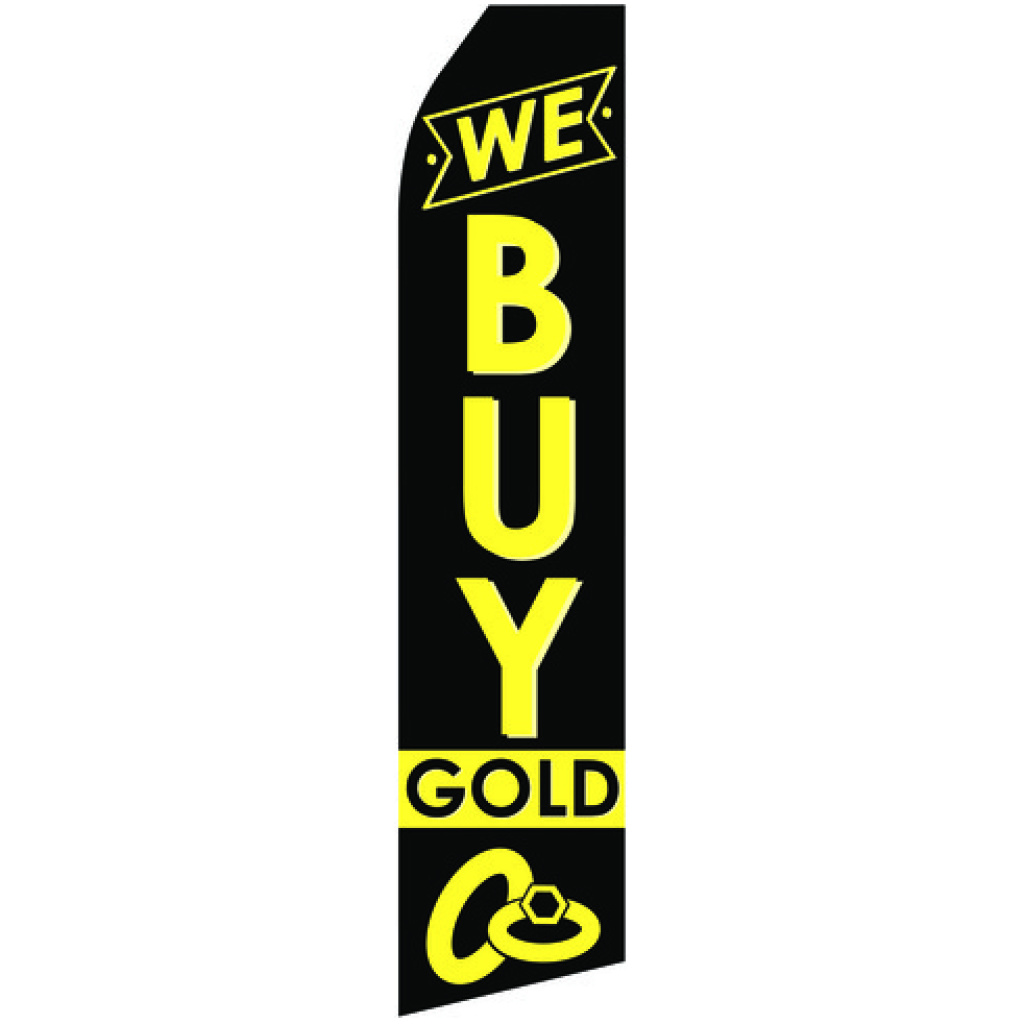 we buy gold econo stock flag