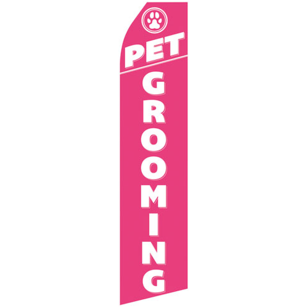 pet grooming econo stock flag