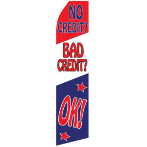 no credit bad credit ok stock flag