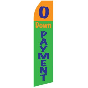 0 down payment green stock flag