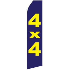 4 X 4 stock flag