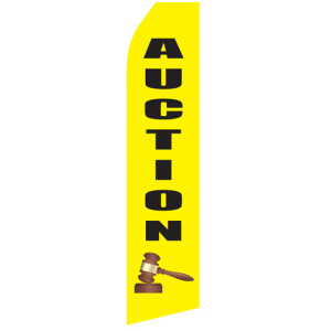 yellow auction stock flag