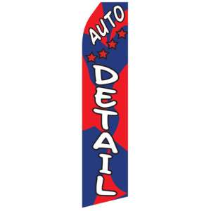 graphic of auto detail econo stock flag.