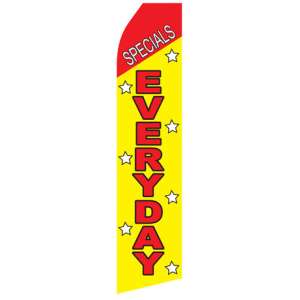 yellow specials everyday econo stock flag