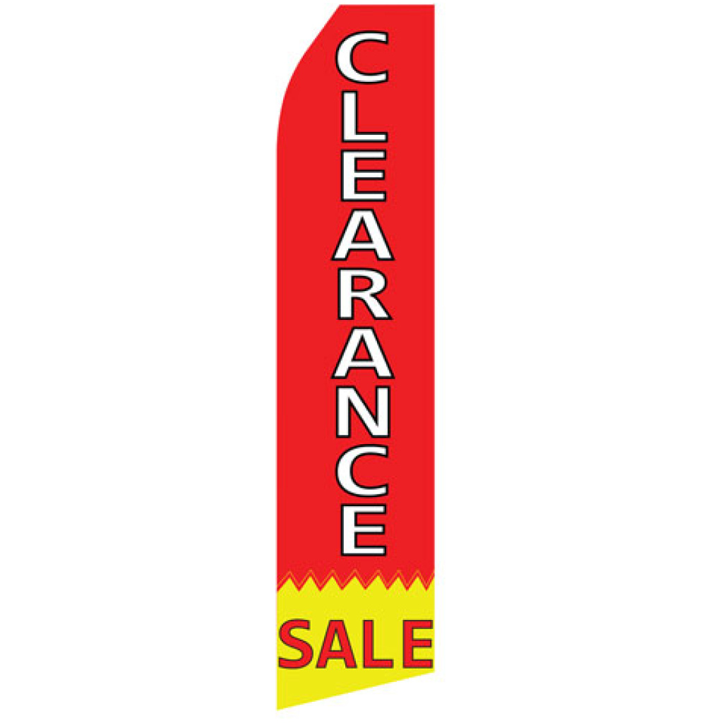 clearance sale red stock flag