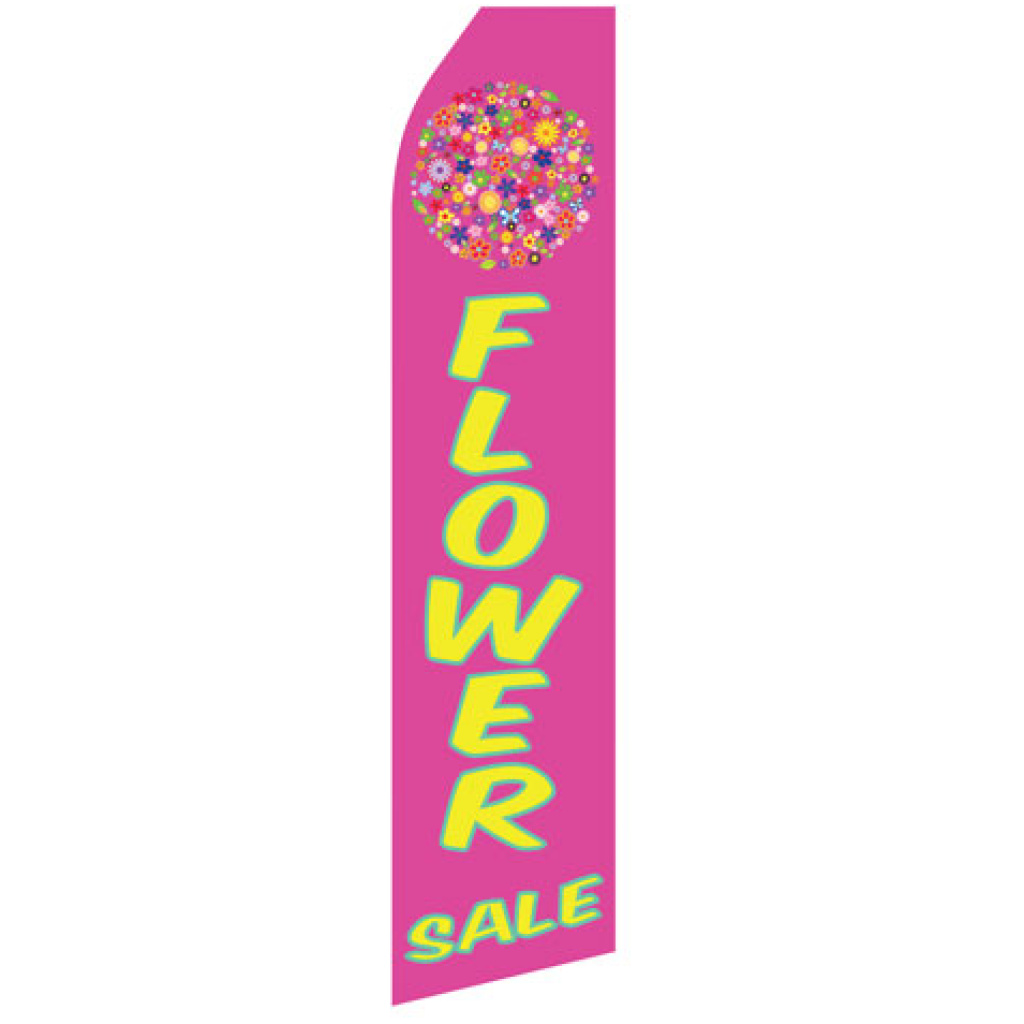 flower sales pink stock flag