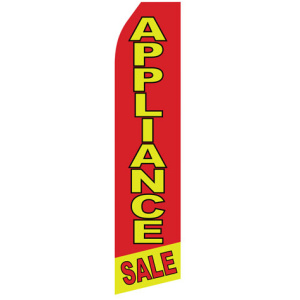 Appliance Sale red Stock flag