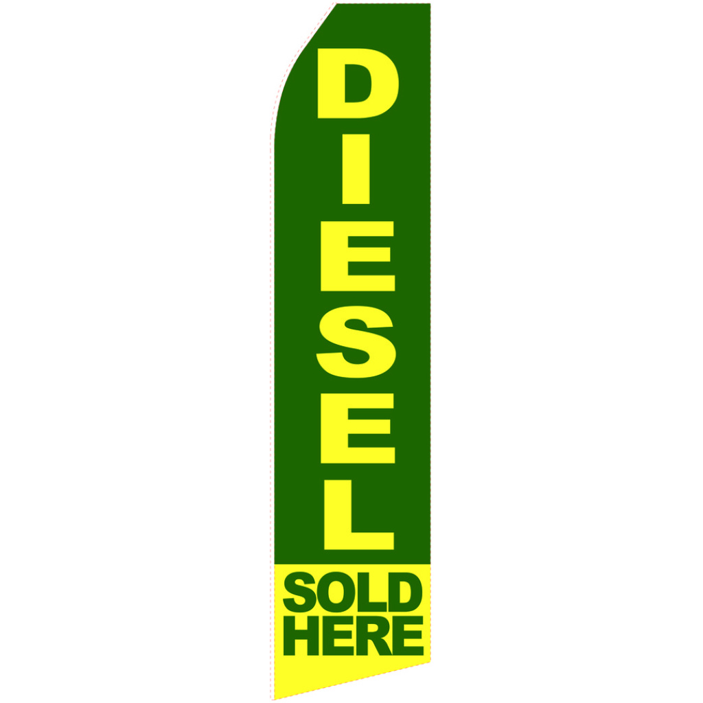 diesel sold here stock flag