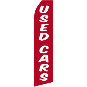 used cars deep red stock flags