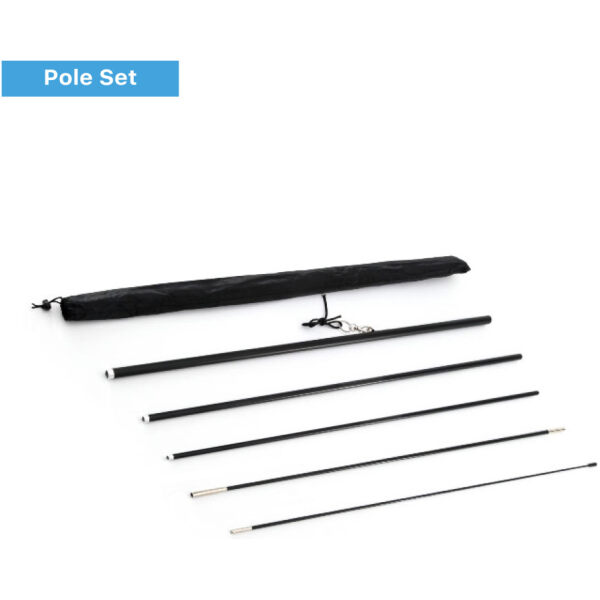 Feather Flag Pole Set (L)