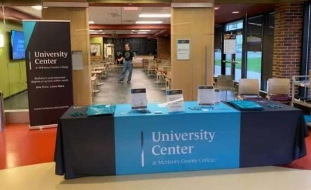 University Center marketing displays